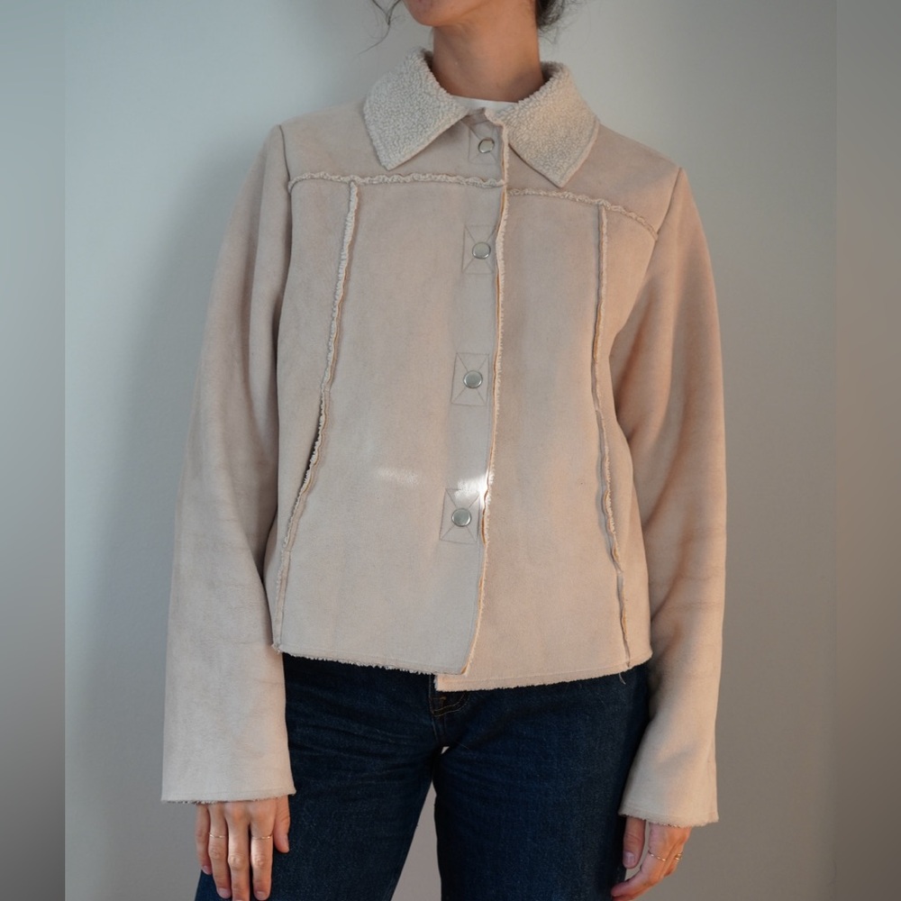 Vintage Shearling & Suede Jacket